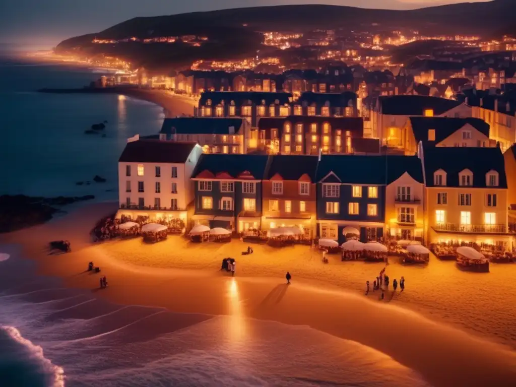 Amidst the chaos of waves and sea, people find solace in a cozy room on top of a sturdy building