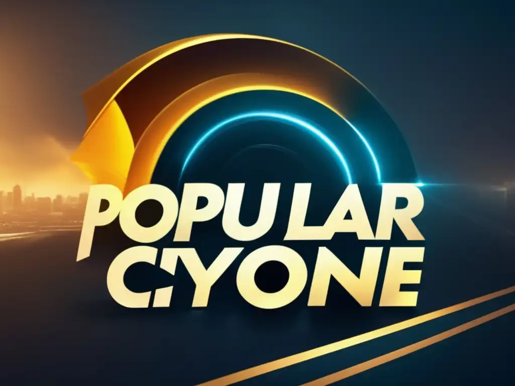 A dramatic and captivating shot of the Cyclone movie logo, captured in stunning 8k resolution