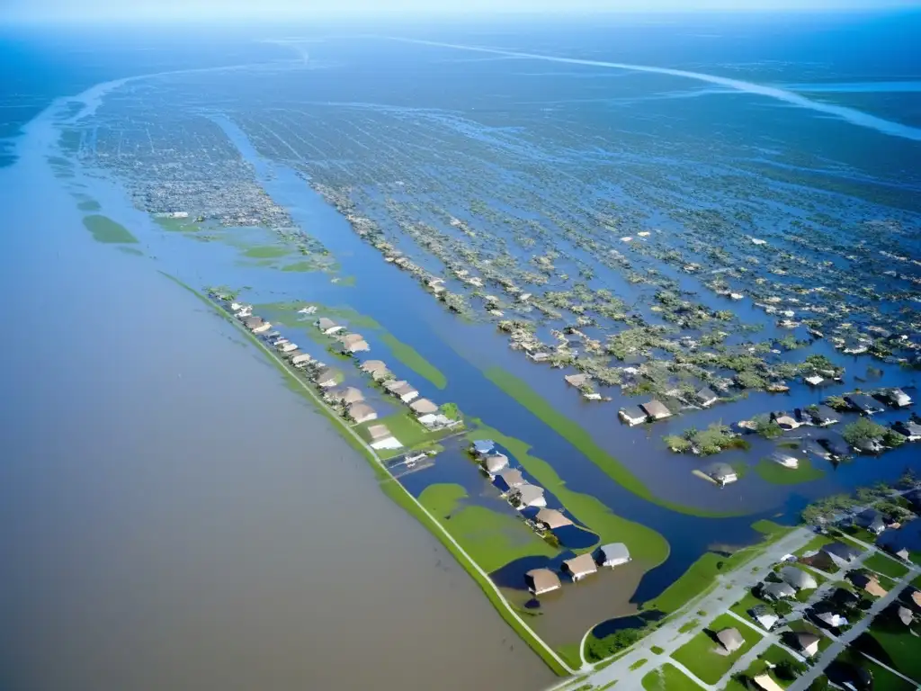 Devastation reigns in New Orleans, named after Noah's Ark, as Hurricane Katrina's water floods and wreckage fills the Gulf Coast