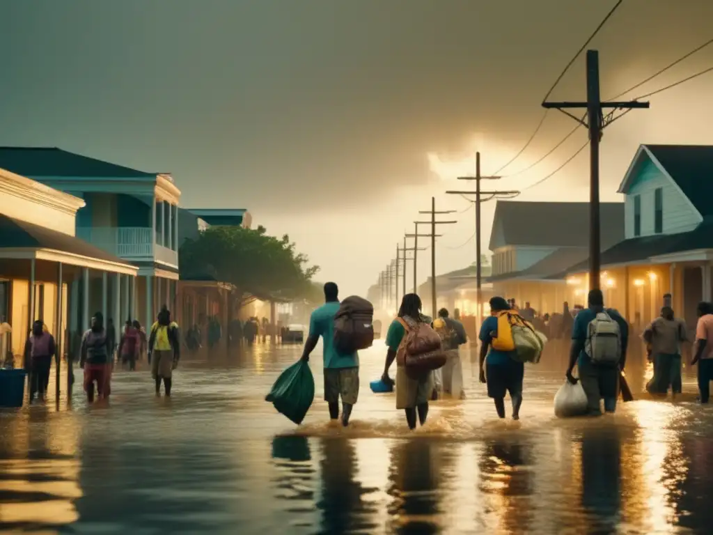 Amidst the chaos and devastation of Hurricane Katrina, diverse rescue teams unite to save lives and rebuild their city