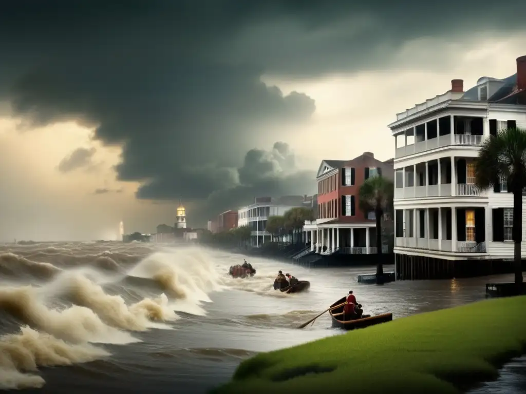The Great Hurricane of 1780, Charleston, South Carolina