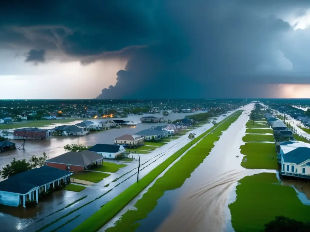 Devastation reigns in Hurricane Katrina's wake, as New Orleans landmarks, infrastructure, and people suffer