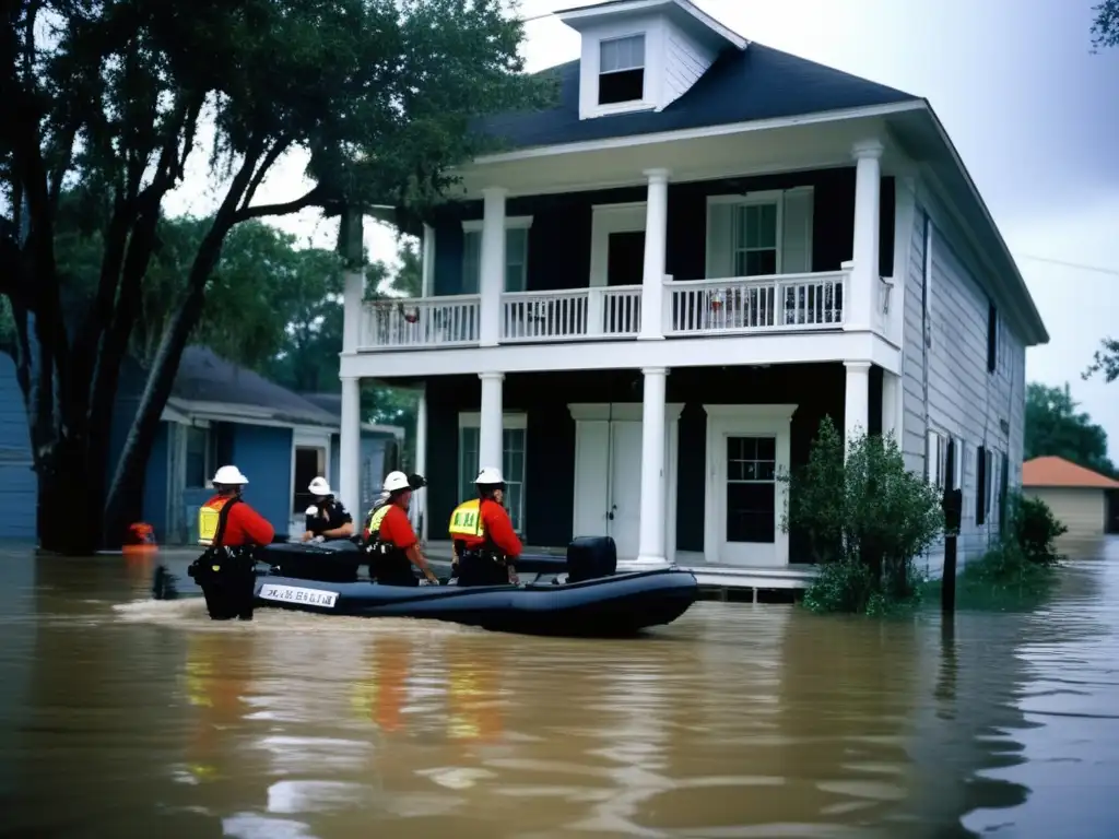 disaster relief: hurricane katrina in 2005 brought together experts from all fields to study and analyze the destruction