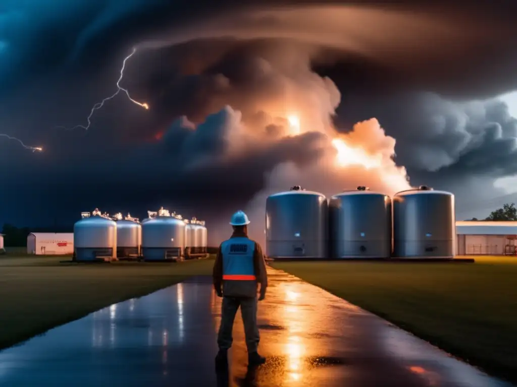 As unprecedented rainfall hits the coastline, a hero cashes in on the power of propane storage