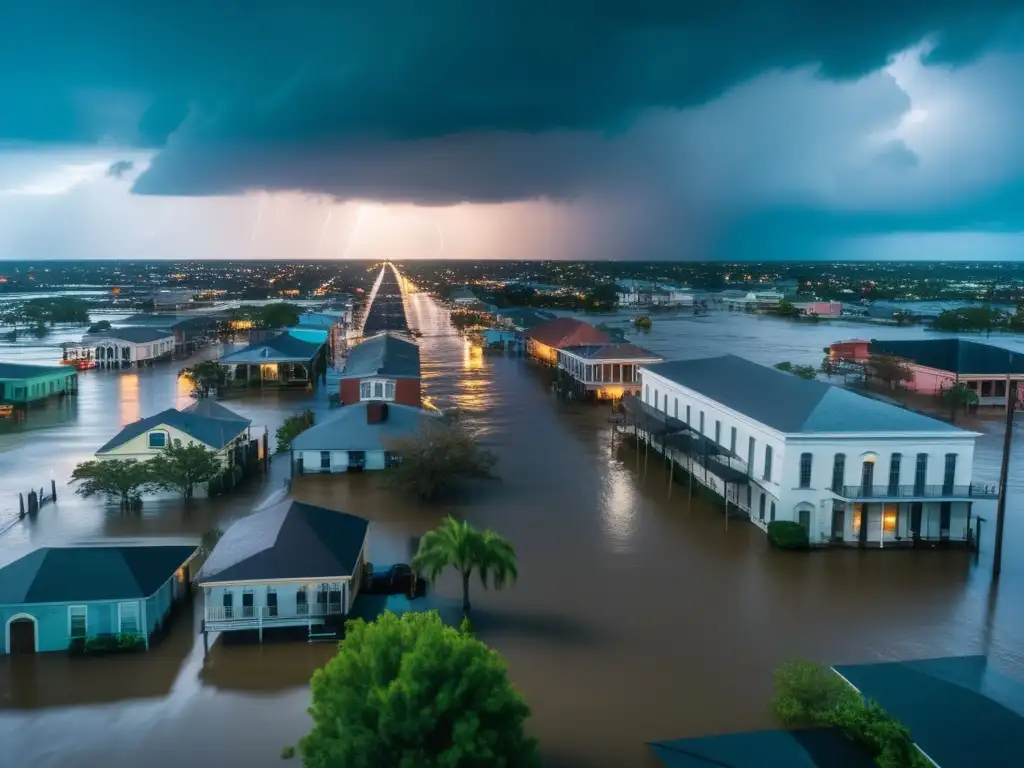 In the aftermath of Hurricane Katrina, New Orleans stands as a testament to the devastating power of nature