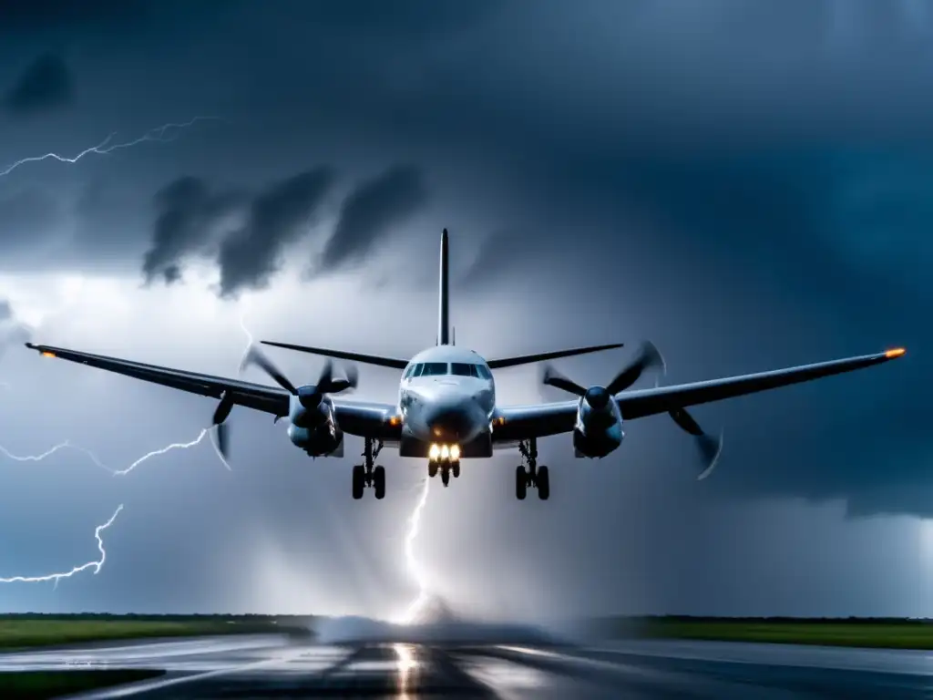 Intense hurricane hunters in plane face fierce storm, braving sky's wrath