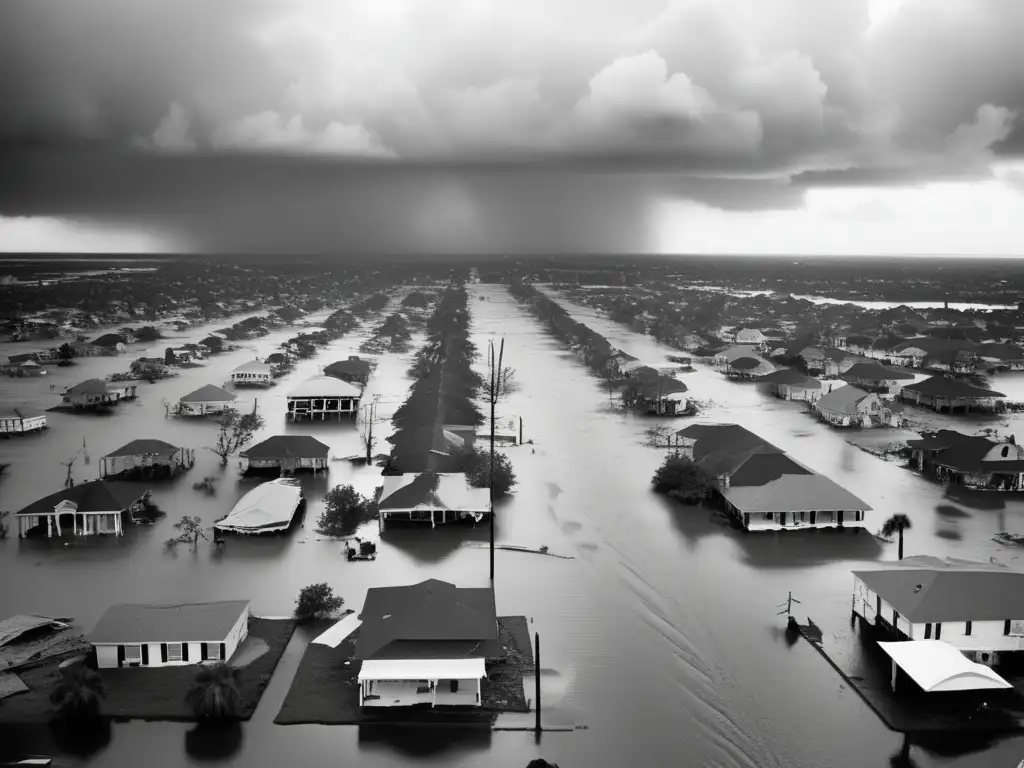 Amidst chaos, New Orleans faces the devastating consequences of Hurricane Katrina