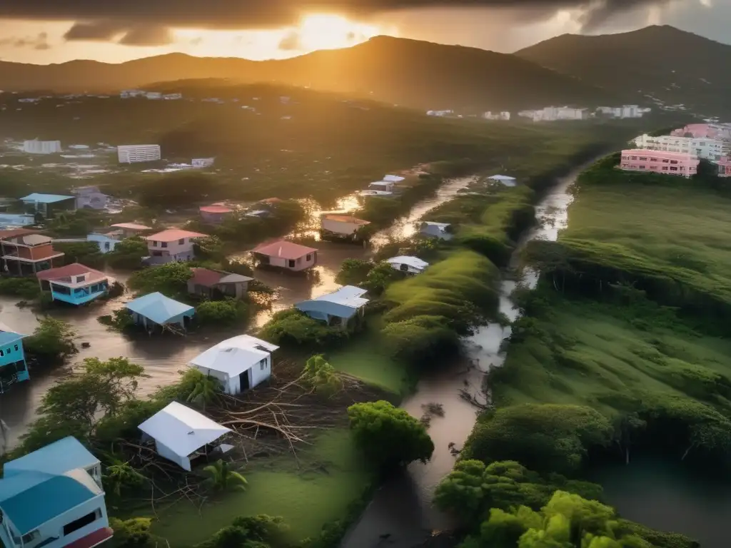 A heart-wrenching image of Hurricane Maria's devastation in Puerto Rico captures the emotional impact of the disaster