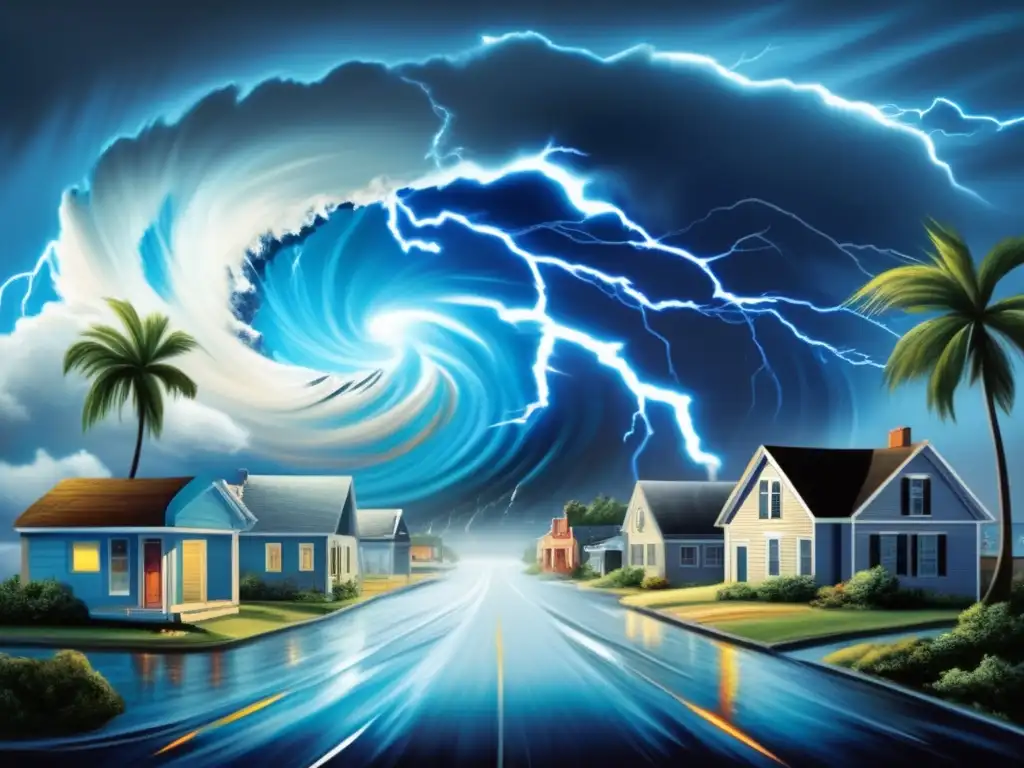 Hurricane Power by Paul Volponi paints a devastating scene of a coastal town ravaged by a powerful storm