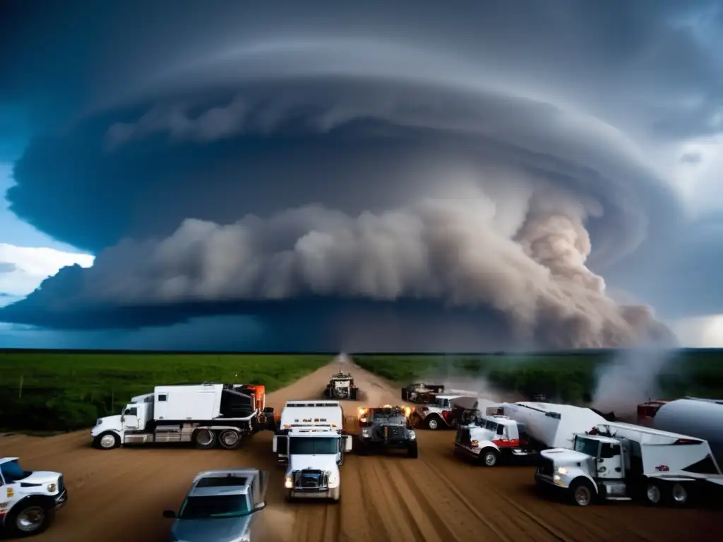 Amidst towering storm clouds, Hurricane Volponi struggles to stand as emergency artists scramble to provide relief