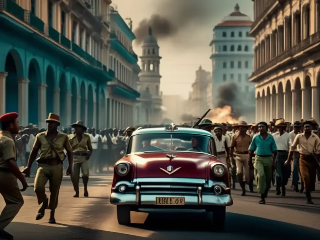 A revolutionary uprising in Havana in 1959, captured in dramatic detail, portraying the sense of chaos and violence