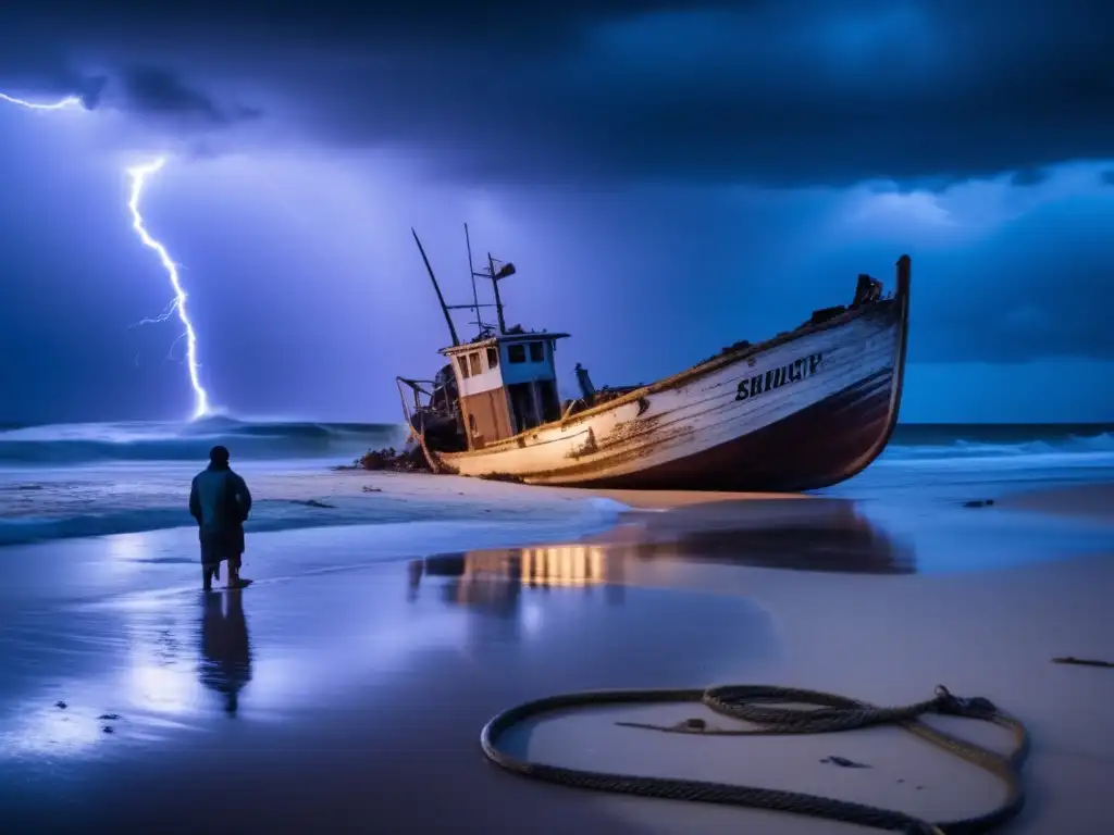 A cinematographer uses a wide-angle lens to capture a stormy night on a beach