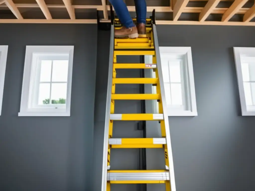 A telescopic ladder is a reliable tool for homeowners and contractors alike, offering compact design and easy storage