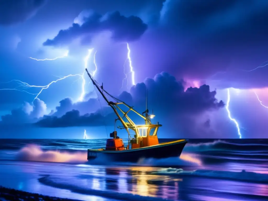 A hair-raising cinematic photograph captures a massive storm brewing over the horizon